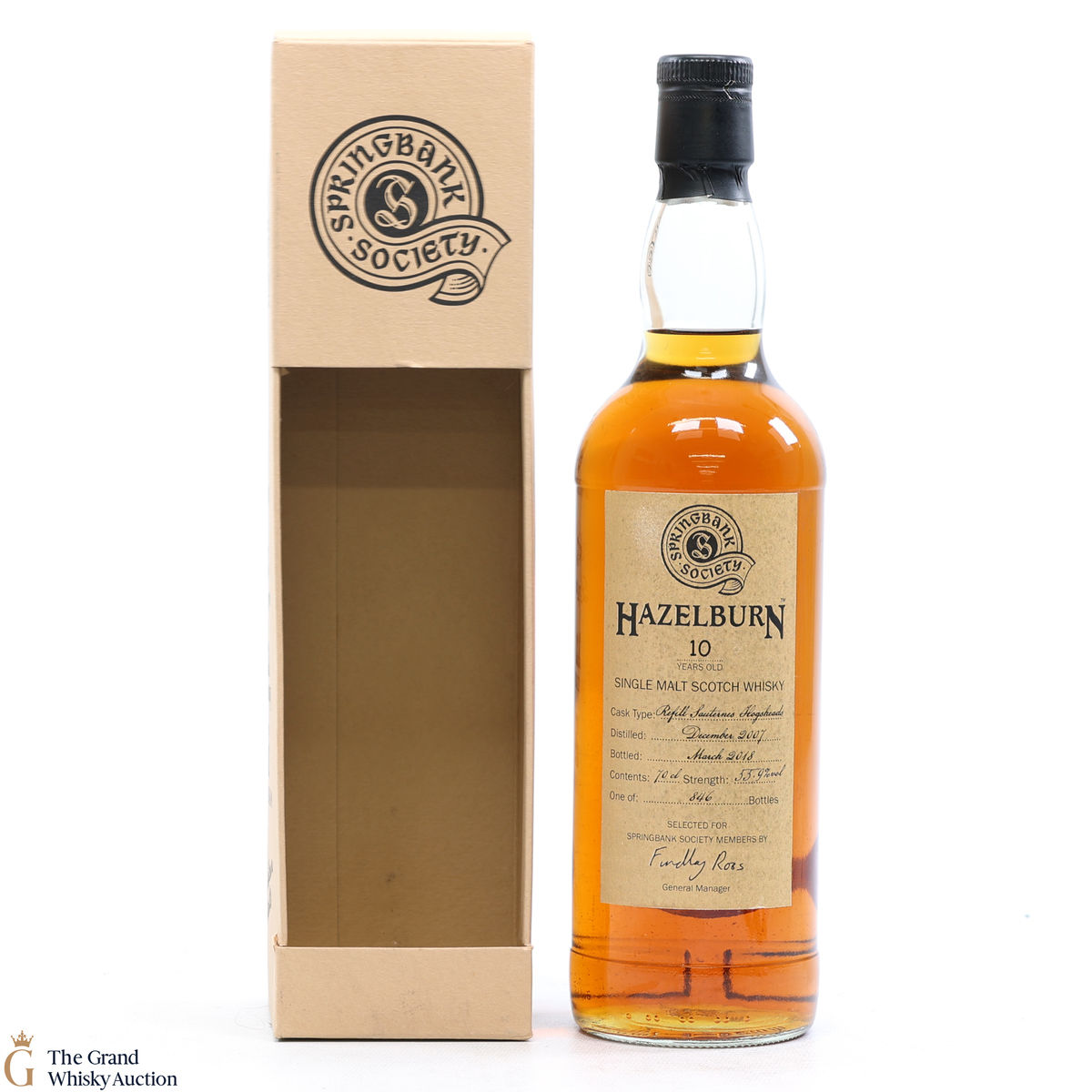 Hazelburn - 10 Year Old 2007 - Springbank Society