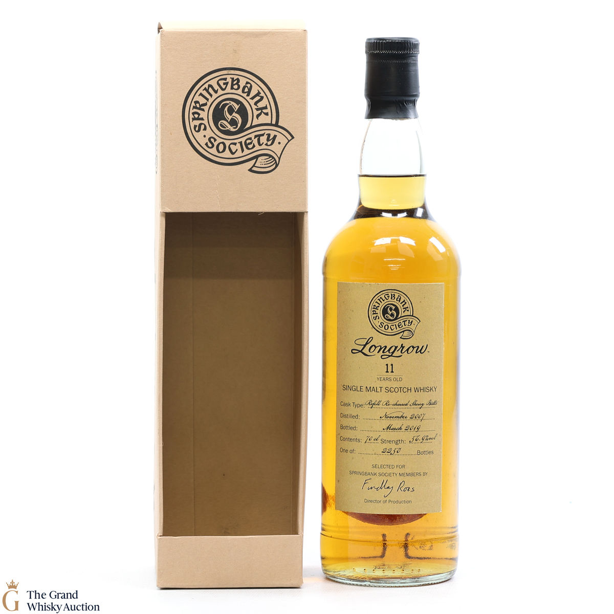 Longrow - 11 Year Old 2007 Society Bottling