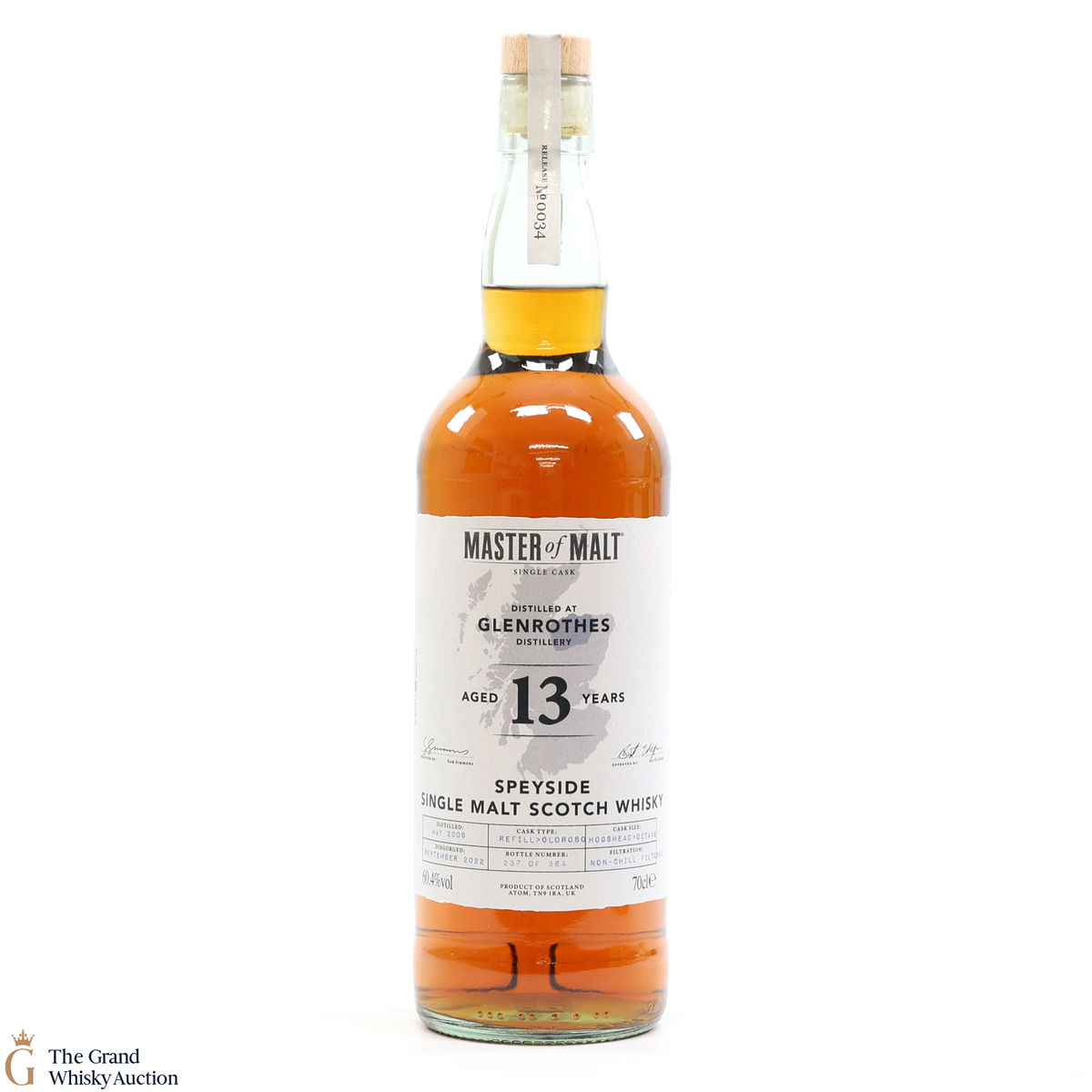 Glenrothes - 13 Year Old - Master of Malt #34
