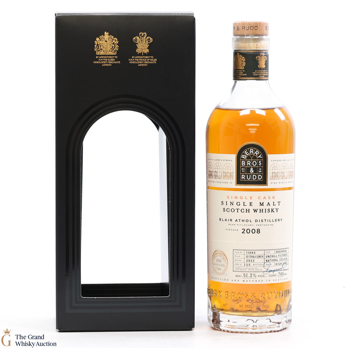 Blair Athol - 2008 - Single Cask #11085 - Berry Bros & Rudd