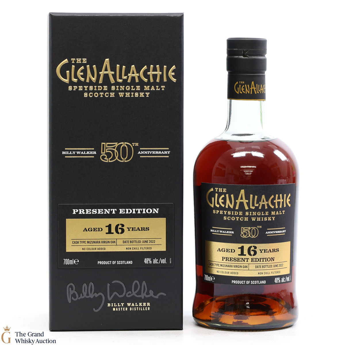 Glenallachie - 16 Year Old - Billy Walker 50th Anniversary - Present Edition