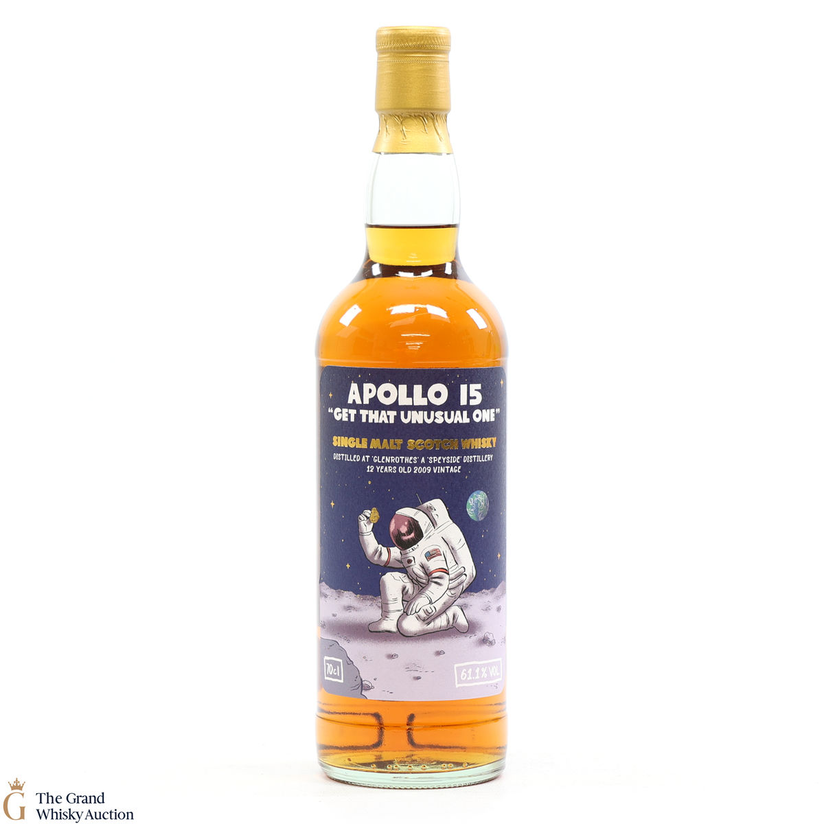 Glenrothes - 12 Year Old 2009 Apollo 15 "Get That Unusual One" TWB