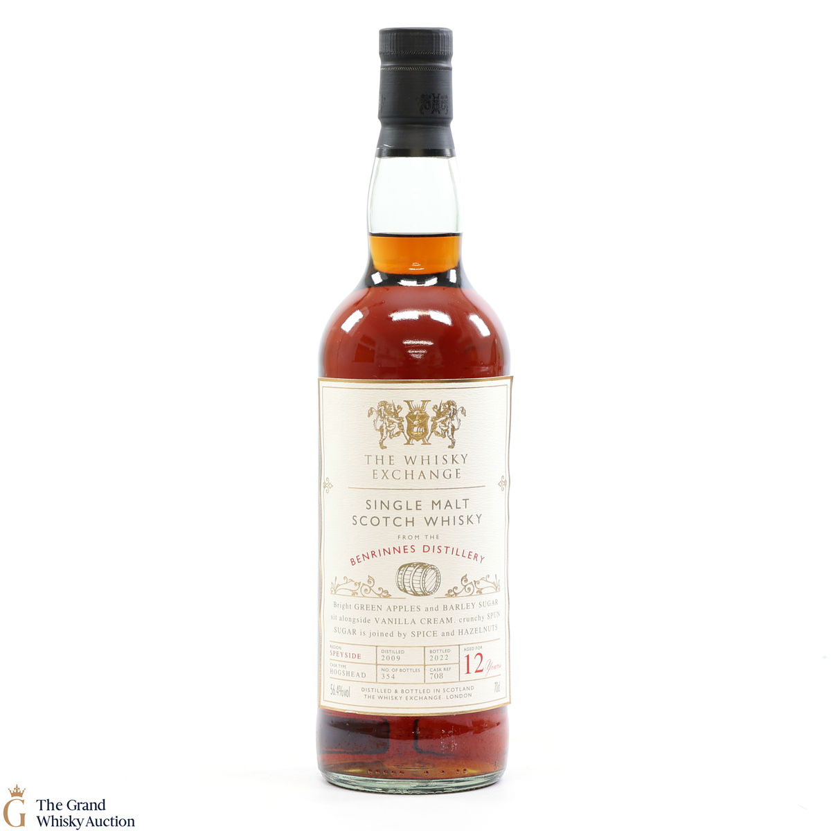 Benrinnes - 12 Year Old 2009 #708 The Whisky Exchange