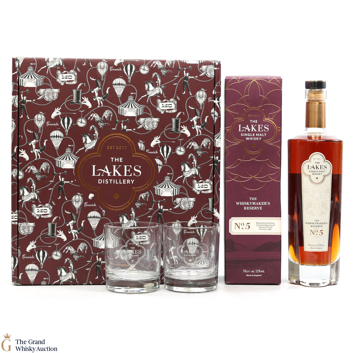 The Lakes - Whiskymaker's Reserve No.5 - 140th Anniversary Gift Set (1 x 70cl)