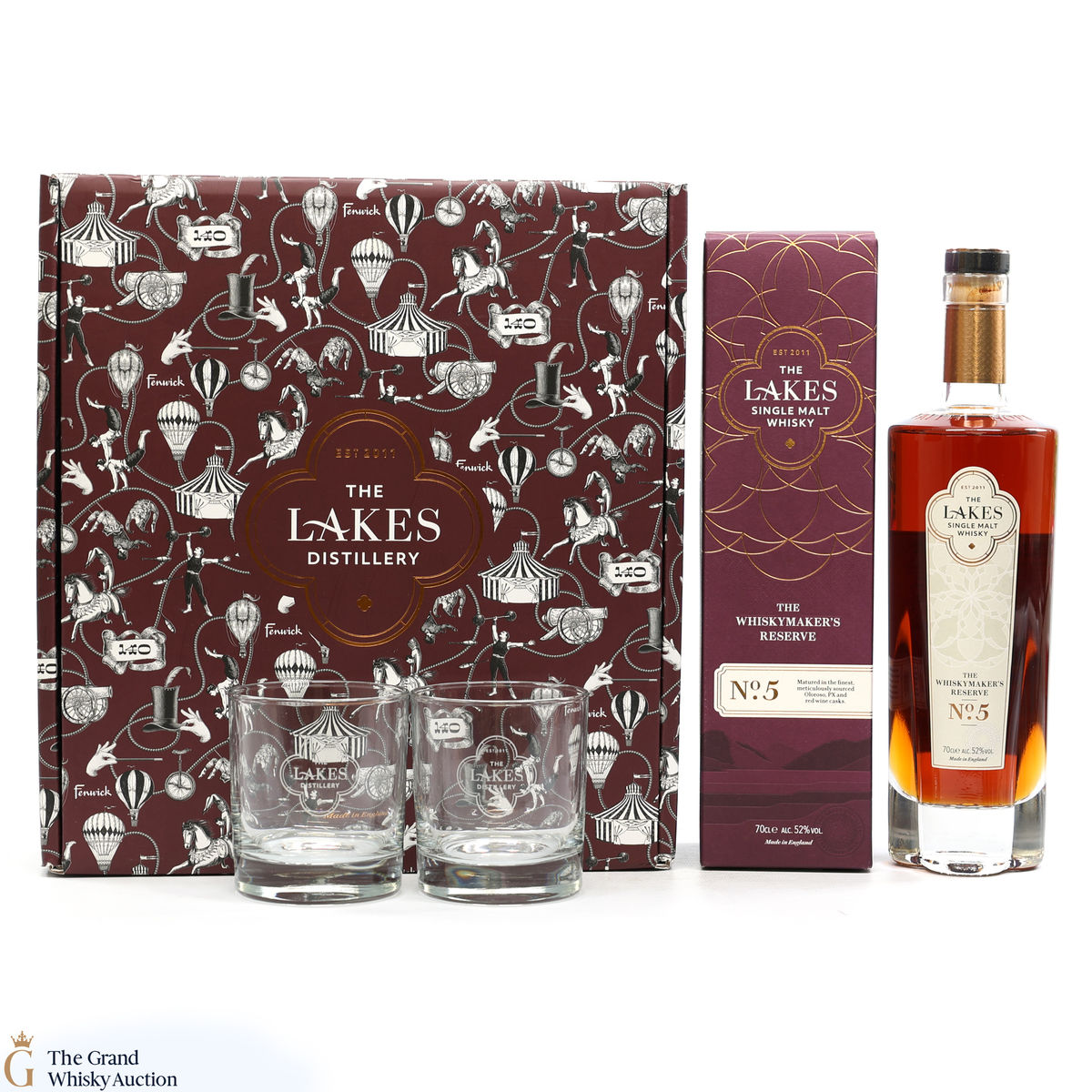 The Lakes - Whiskymaker's Reserve No.5 - 140th Anniversary Gift Set (1 x 70cl)