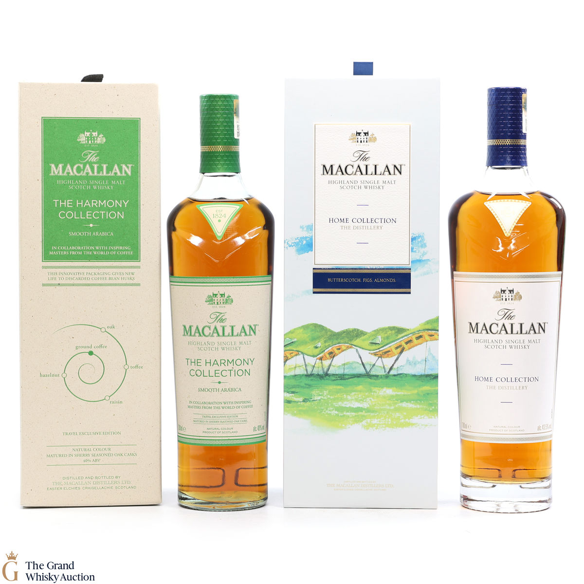 Macallan - Home Collection The Distillery & The Harmony Collection Smooth Arabica (2 x 70cl)