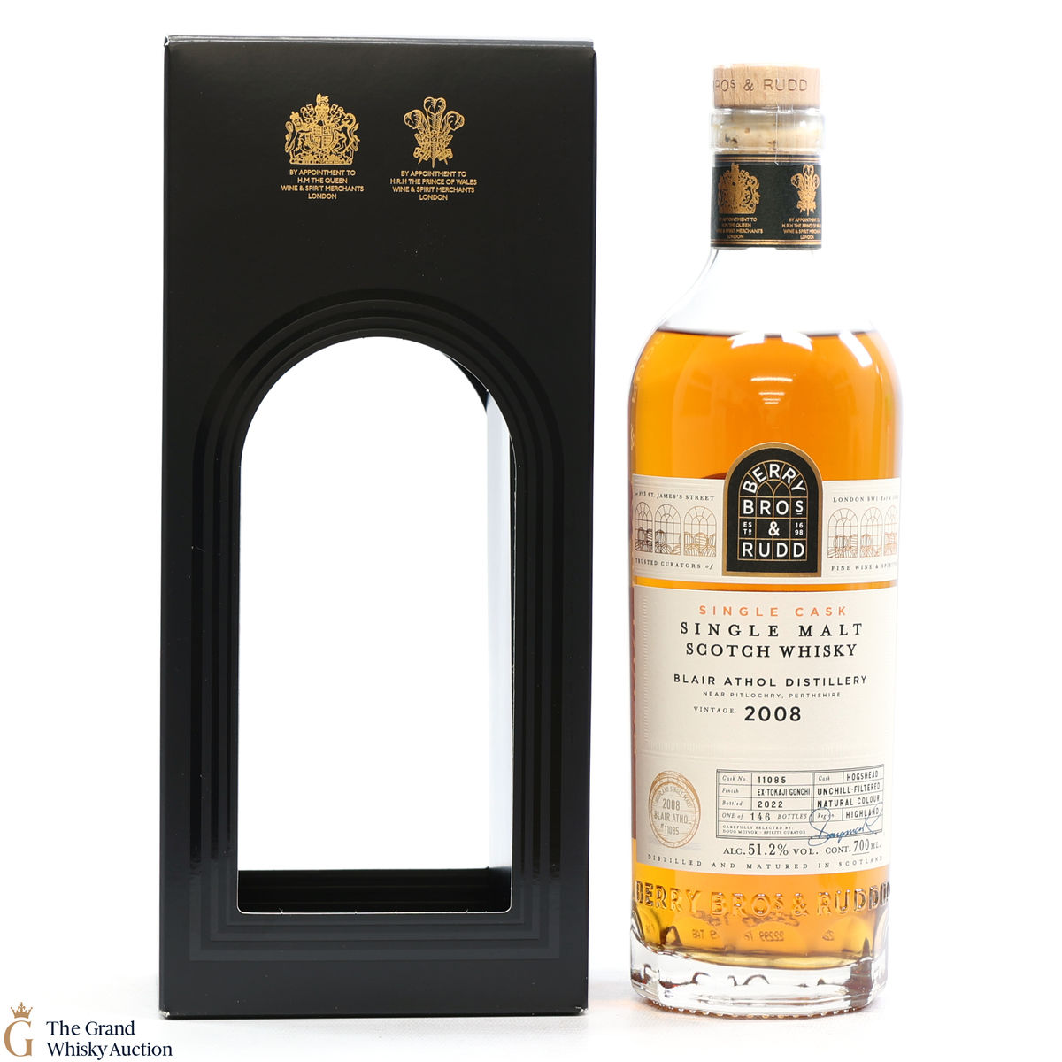 Blair Athol - 2008 - Single Cask #11085 - Berry Bros & Rudd
