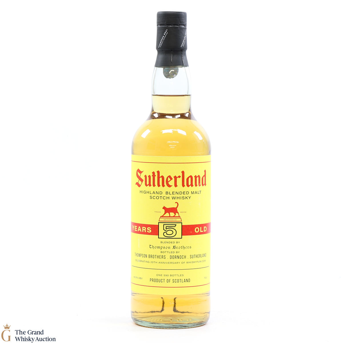 Sutherland - 5 Year Old - Thompson Bros - 20th Anniversary of WhiskyFun