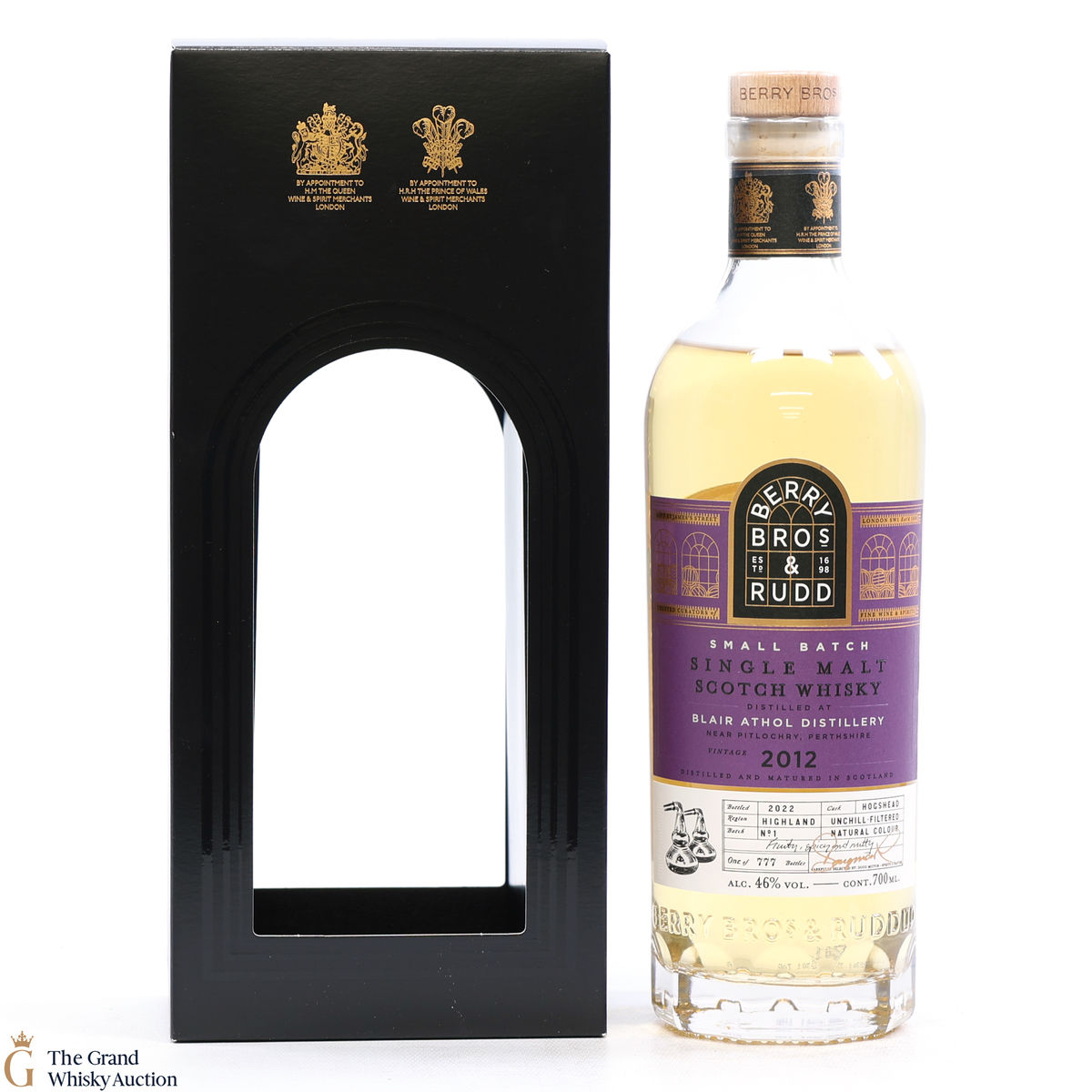 Blair Athol - 2012 Vintage Small Batch #1 - Berry Bros & Rudd
