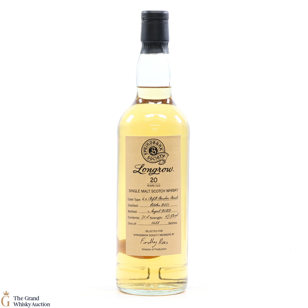 Longrow - 20 Year Old 2001- Springbank Society 2022