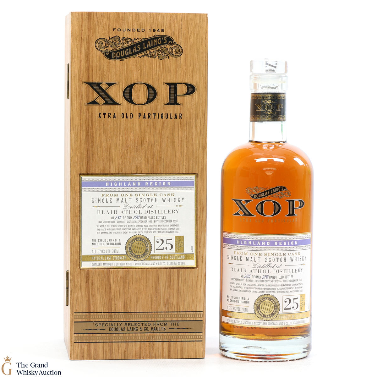 Blair Athol  - 25 Year Old 1995 - XOP - Douglas Laing 
