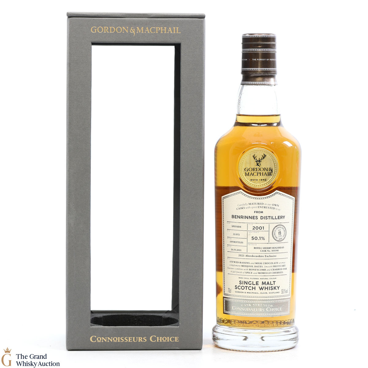 Benrinnes - #305590 2001 Gordon & MacPhail - Connoisseurs Choice