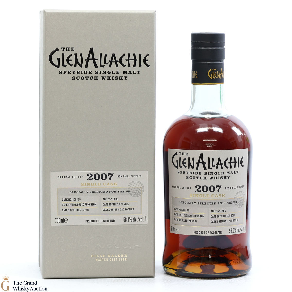 Glenallachie - 15 Year Old #800179 Single Oloroso Puncheon UK Exclusive
