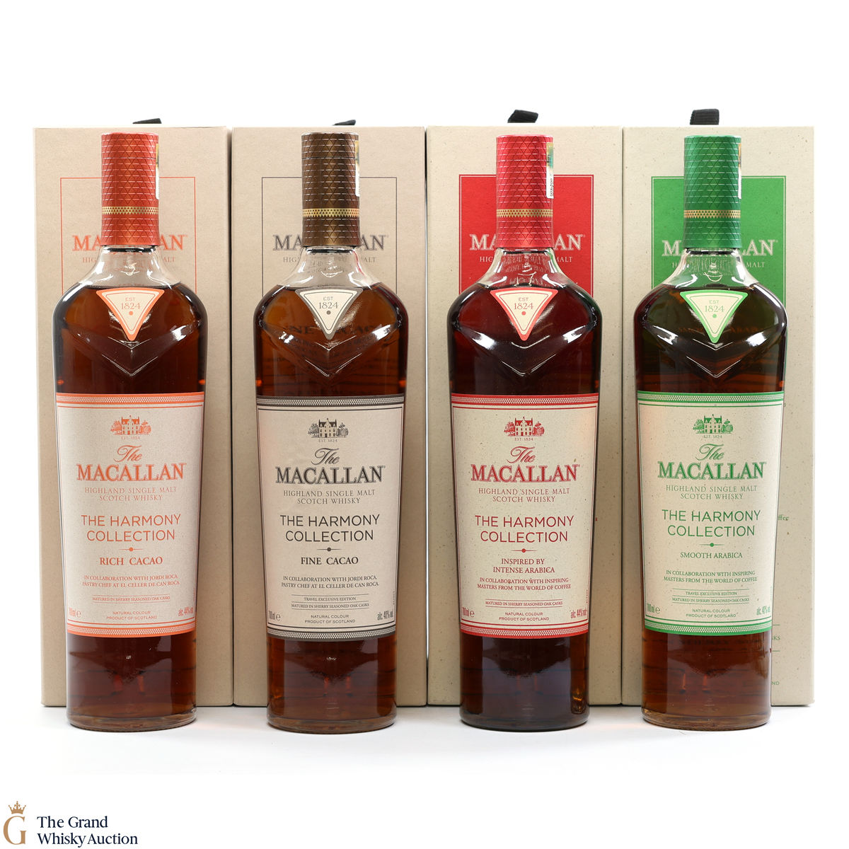 Macallan - The Harmony Collection - Harmony I & II (4 x 70cl)