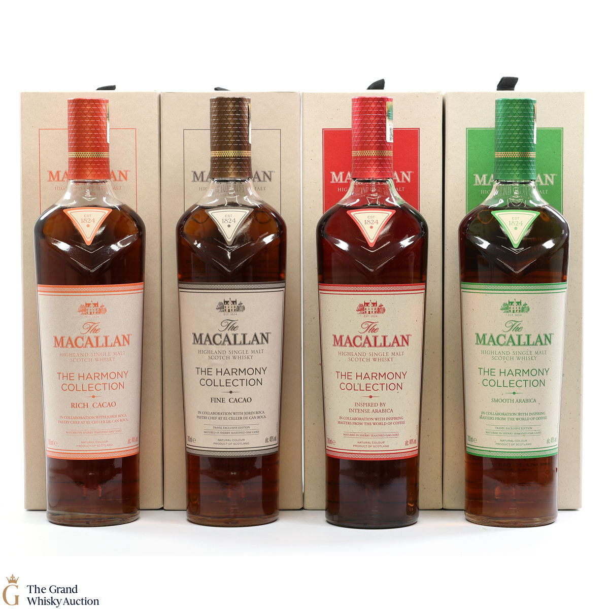 Macallan - The Harmony Collection - Harmony I & II (4 x 70cl)