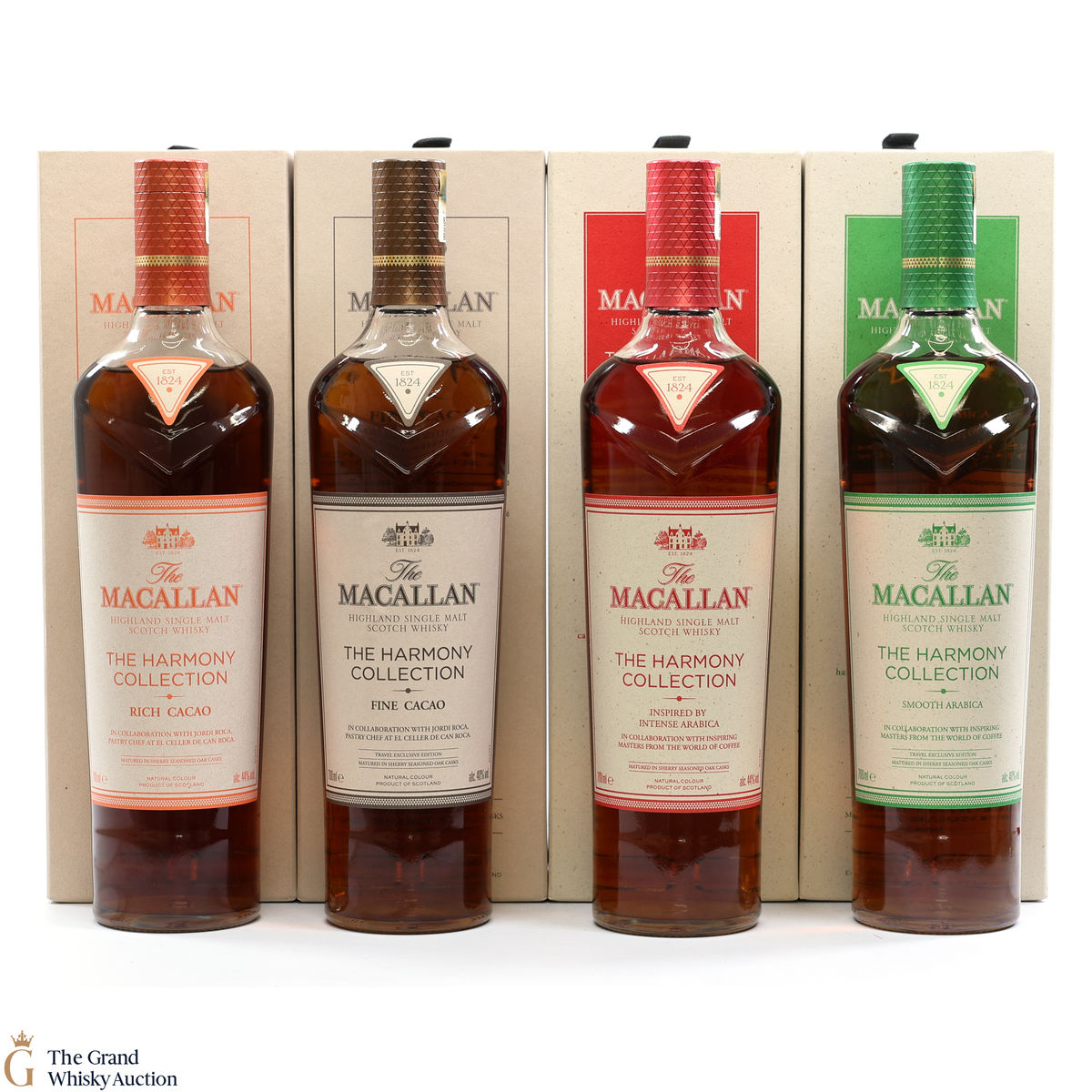 Macallan - The Harmony Collection - Harmony I & II (4 x 70cl)