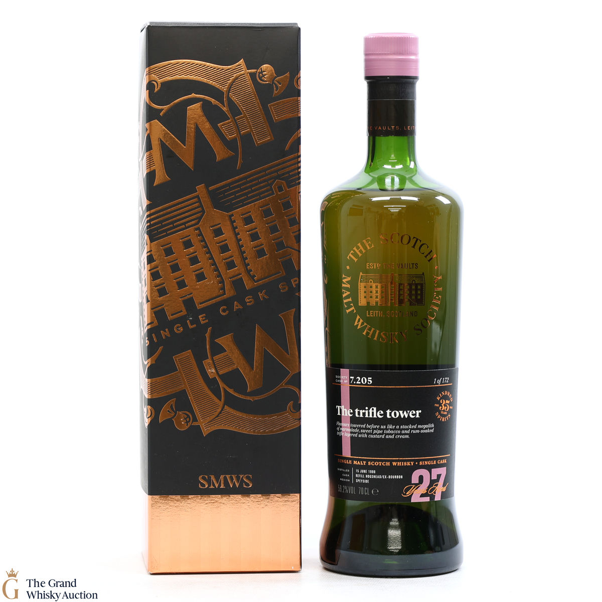 Longmorn - 27 Year Old 1990 - SMWS 7.205 - The trifle tower