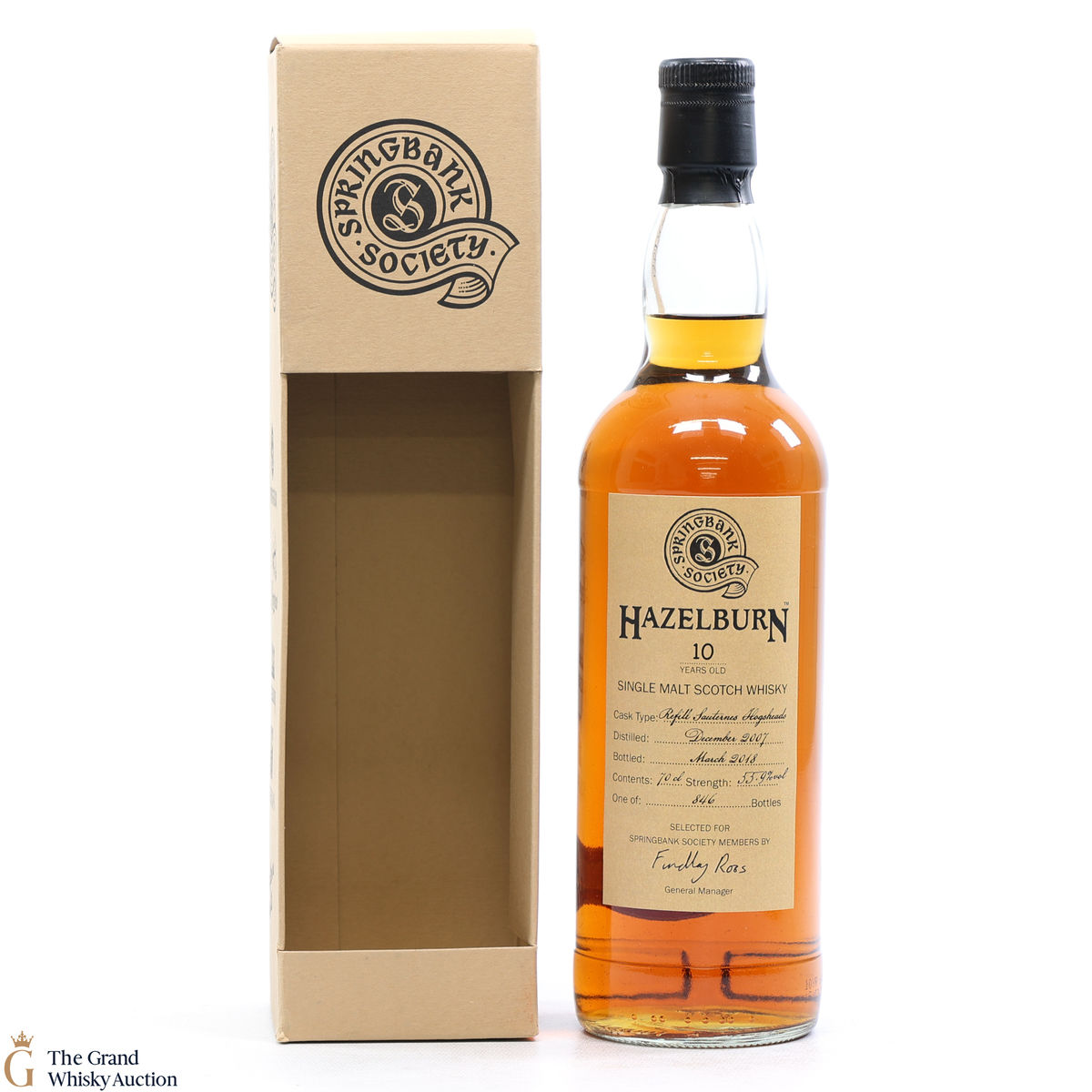Hazelburn - 10 Year Old 2007 - Springbank Society