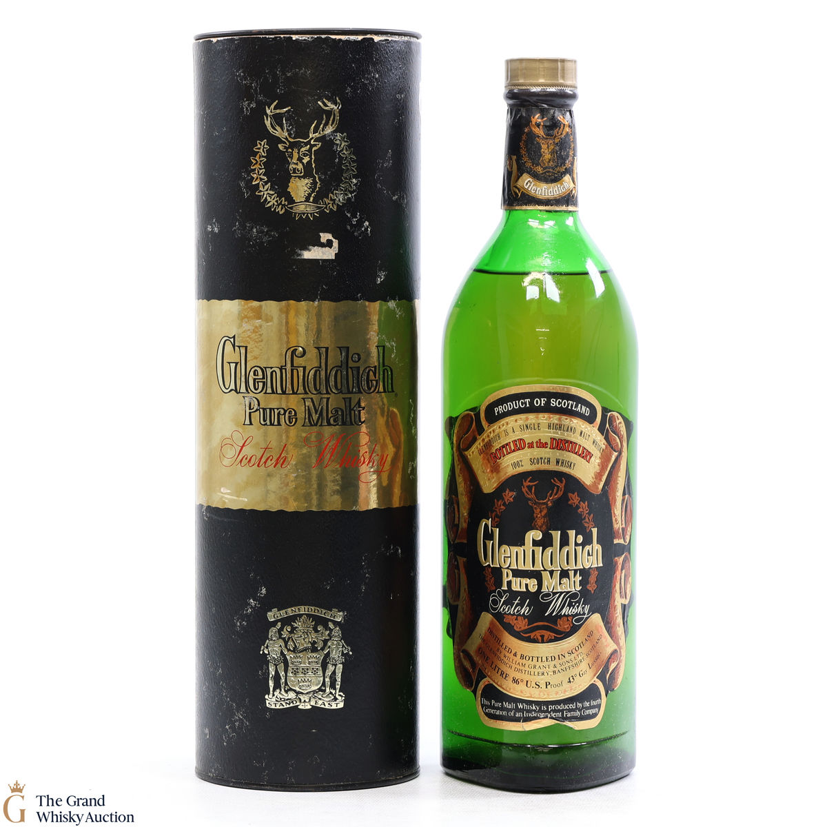 Glenfiddich - Pure Malt 1980's 1L