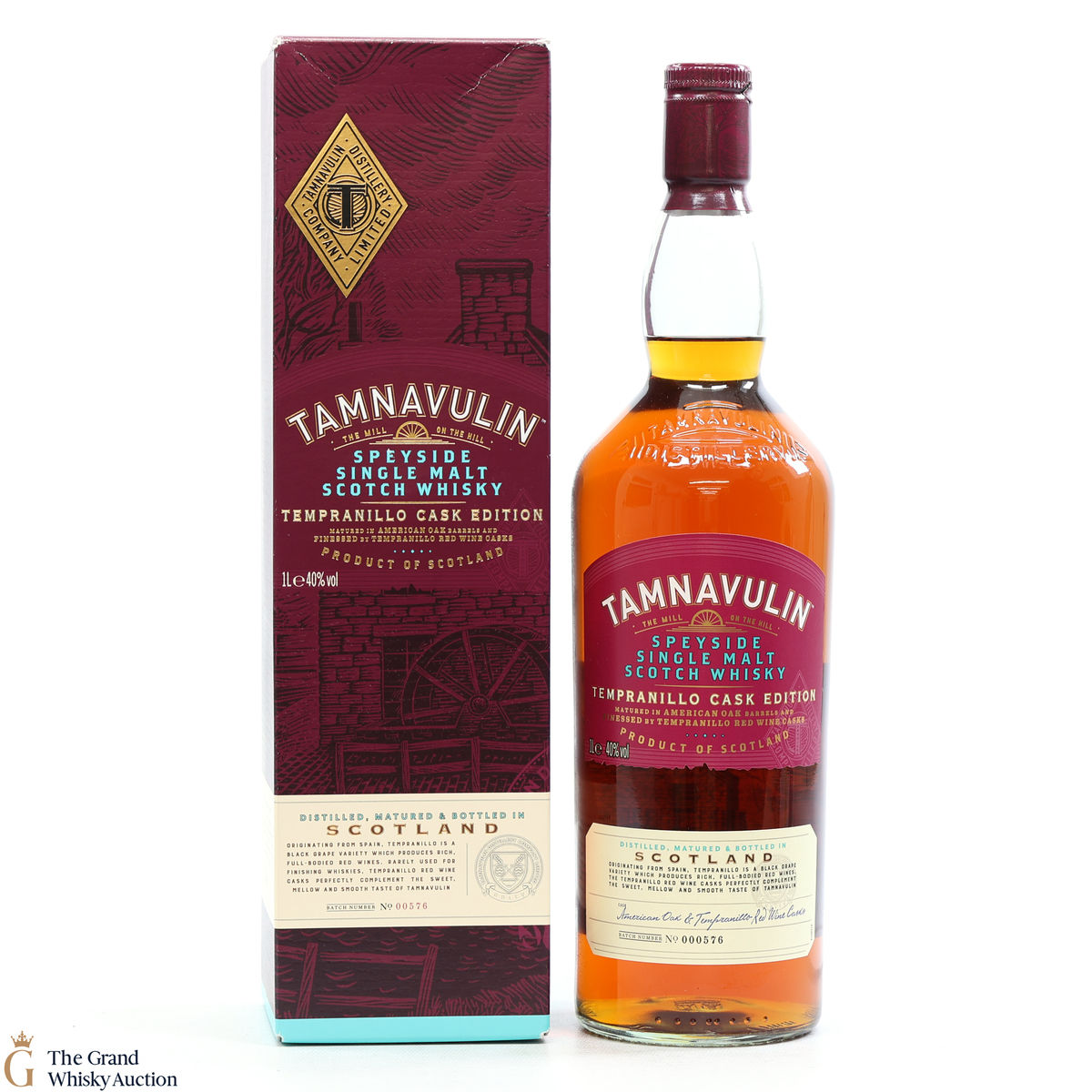 Tamnavulin - Tempranillo Cask 1L