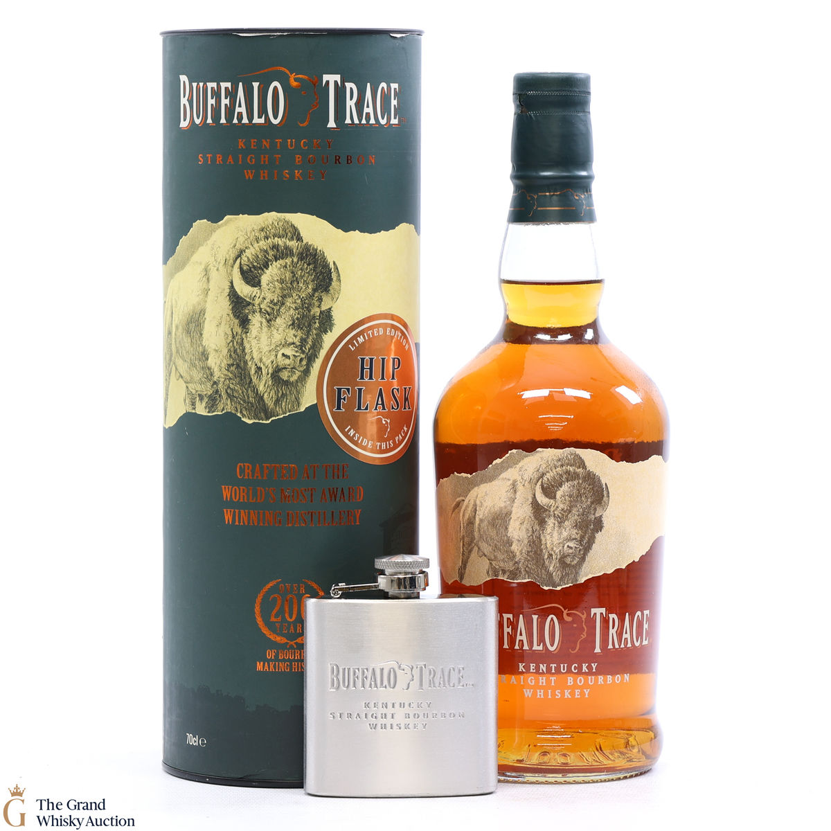 Buffalo Trace - Kentucky Bourbon & Hip Flask