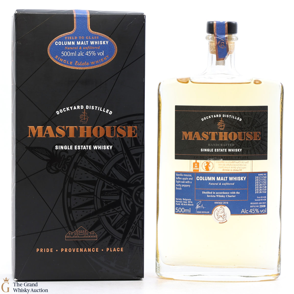 Copper Rivet - Masthouse - Column Malt Vintage 2018 - 50cl