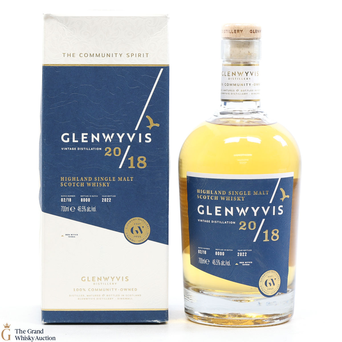 GlenWyvis - Highland Single Malt 2018 Batch 02/22