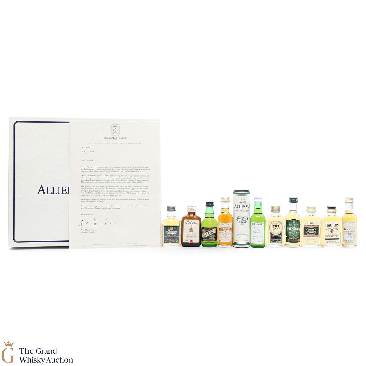 Allied Distillers - Queen's Award Miniature Set (10 x 5cl)
