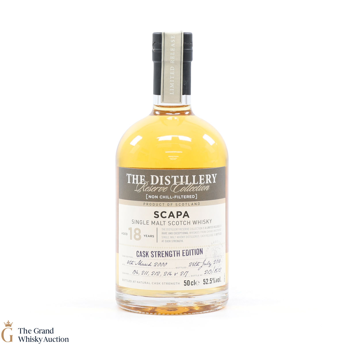 Scapa - 18 Year Old 2000 - Cask Strength 2018 - Distillery Reserve Collection (50cl)