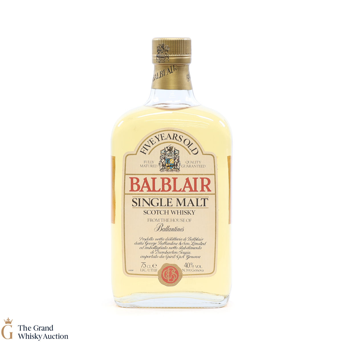 Balblair - 5 Year Old (1980s) 75cl