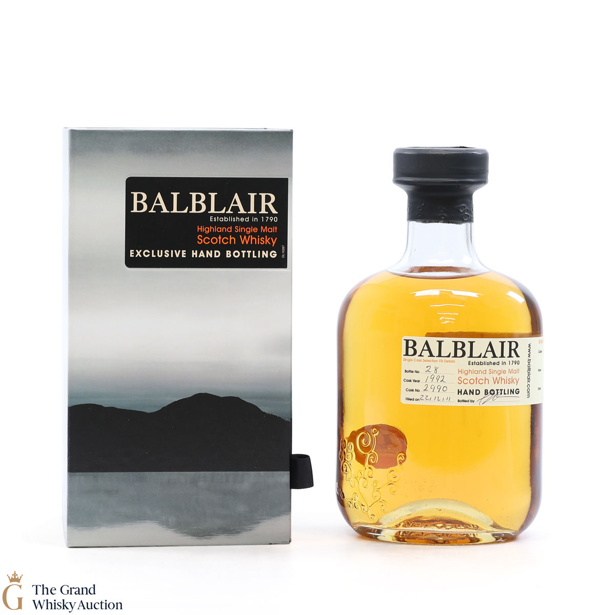 Balblair - 1992 Single Cask #2990 - Exclusive Hand Bottling 