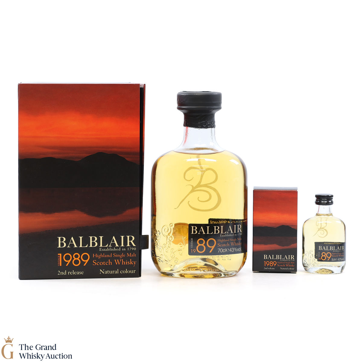 Balblair - 1989 Vintage - 2nd Release (2010) & 5cl