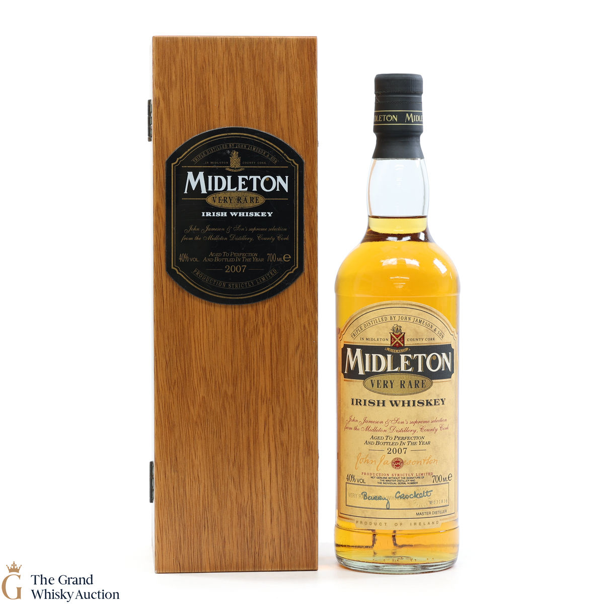 Midleton - Very Rare - 2007 Vintage Release - Irish Whiskey