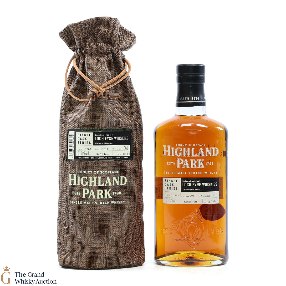 Highland Park - 15 Year Old - Single Cask #3374 - Loch Fyne Whiskies