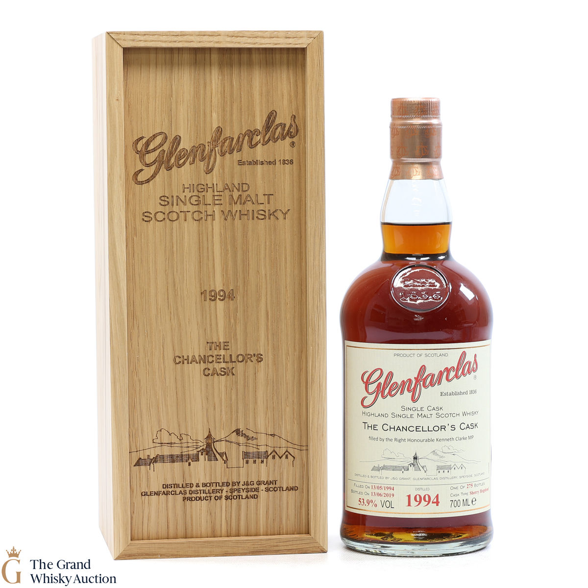 Glenfarclas - 1994 The Chancellor's Cask