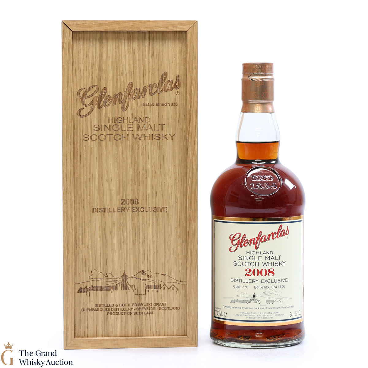Glenfarclas - 2008 - Single Cask #376 (Distillery Exclusive)  