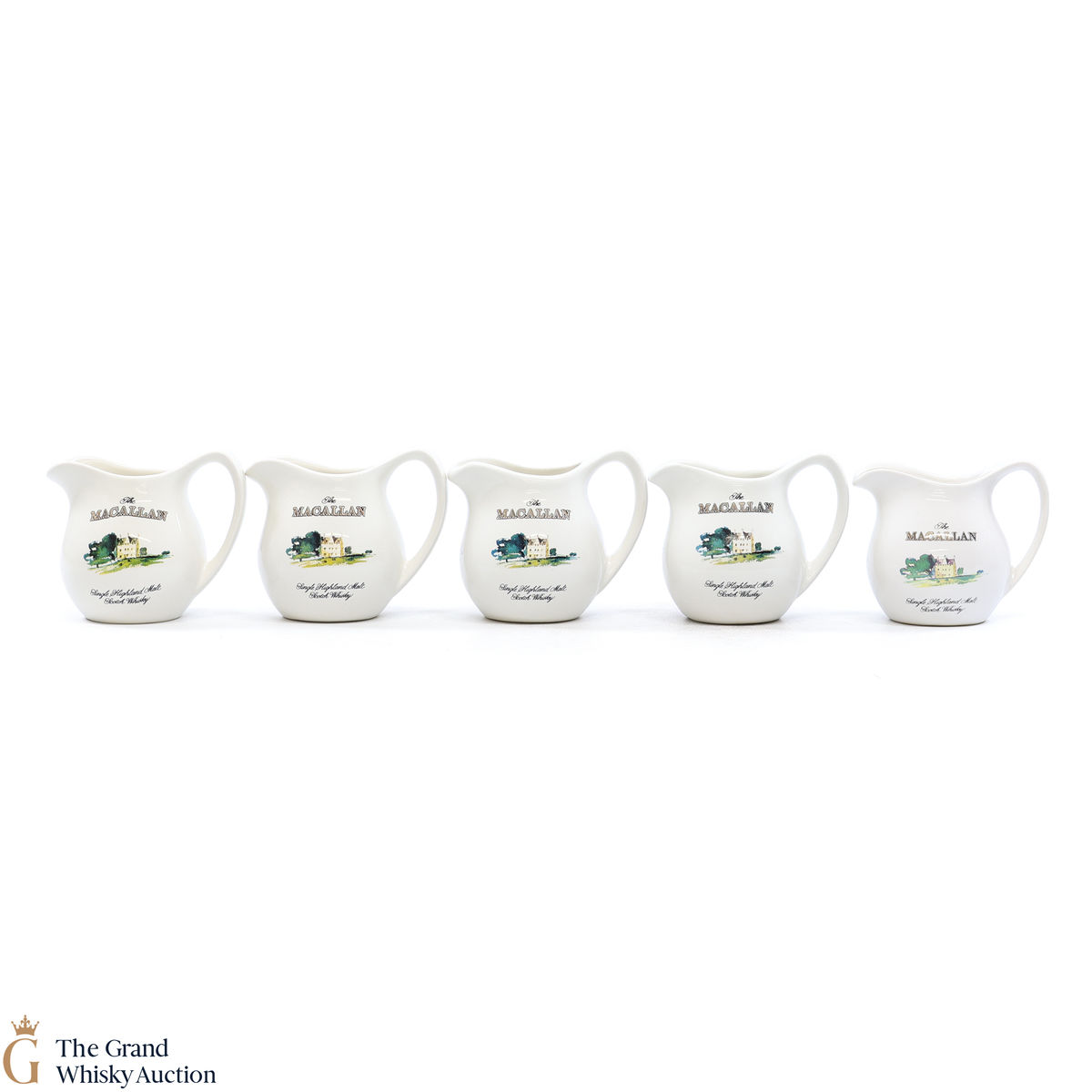 Macallan - Small Whisky Jugs x 5