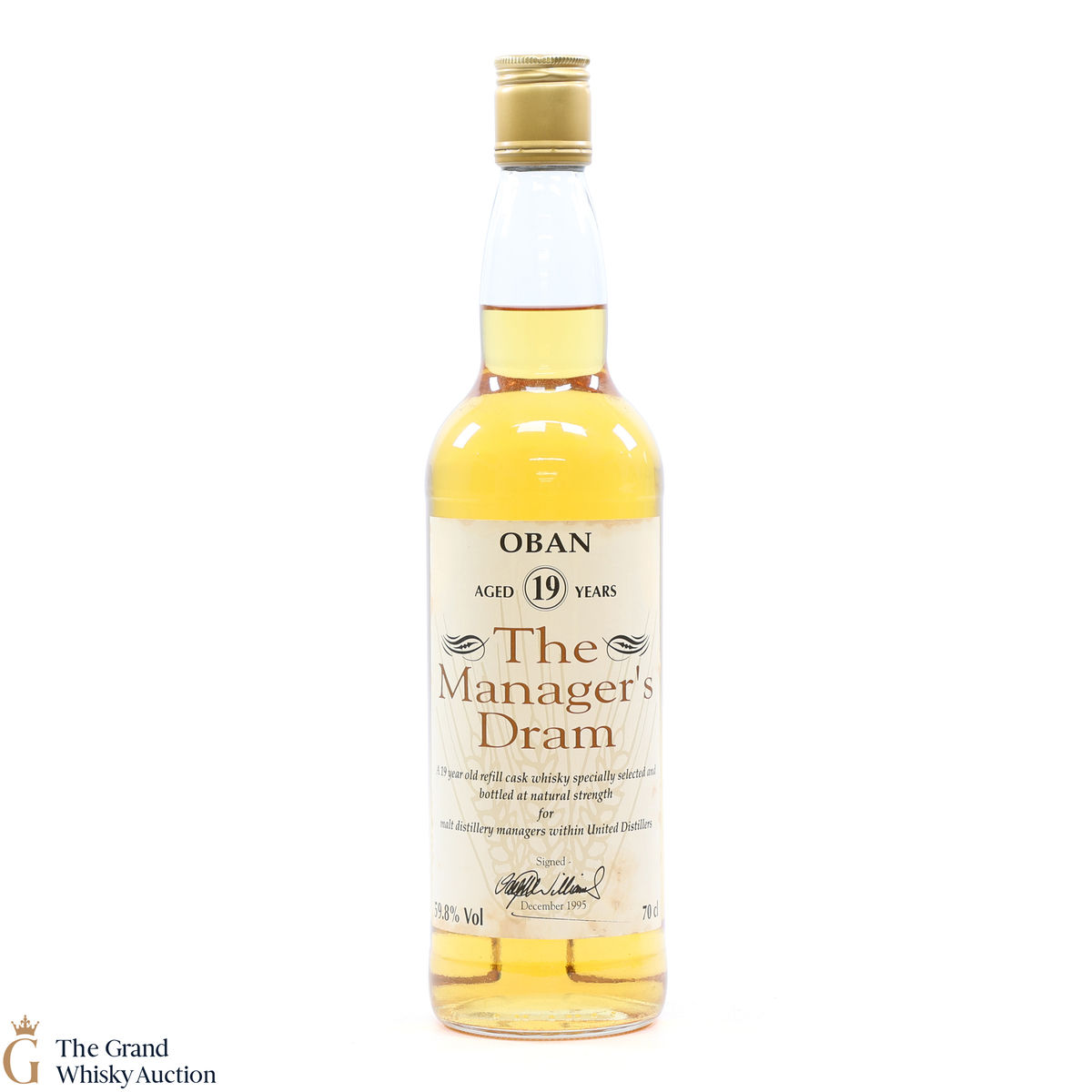Oban - 19 Year Old - 1995 Managers Dram