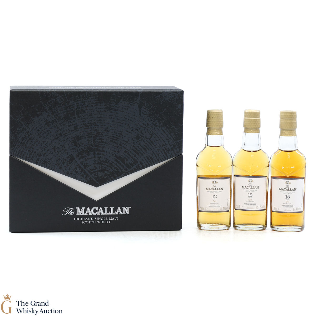 Macallan - 12, 15 & 18 YO Double Cask Set (3 x 5cl)