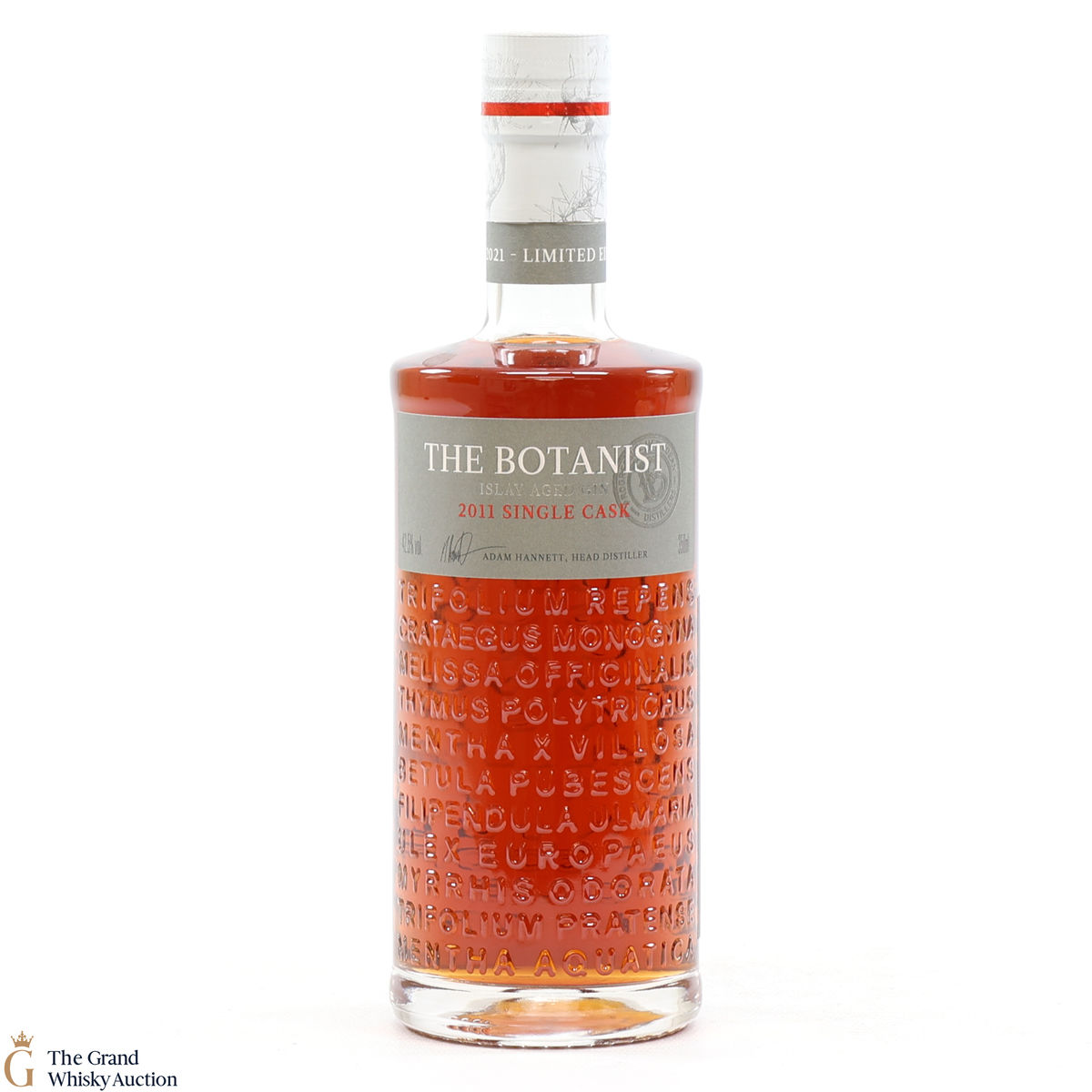 Botanist - 2011 Single French Red Wine Cask Gin - 10th Anniversary 35cl