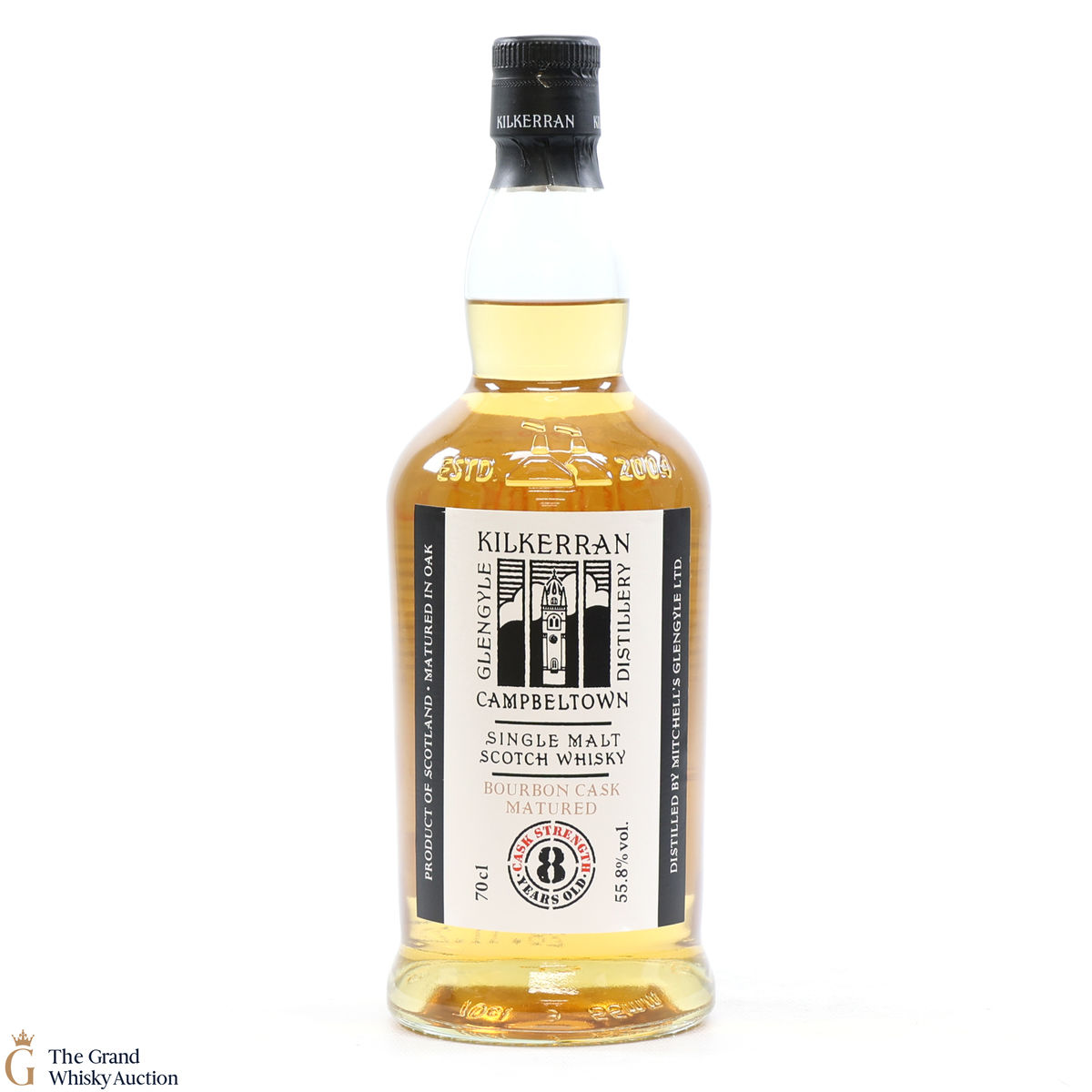 Kilkerran - 8 Year Old - Bourbon Oak 2022 - Cask Strength 55.8%