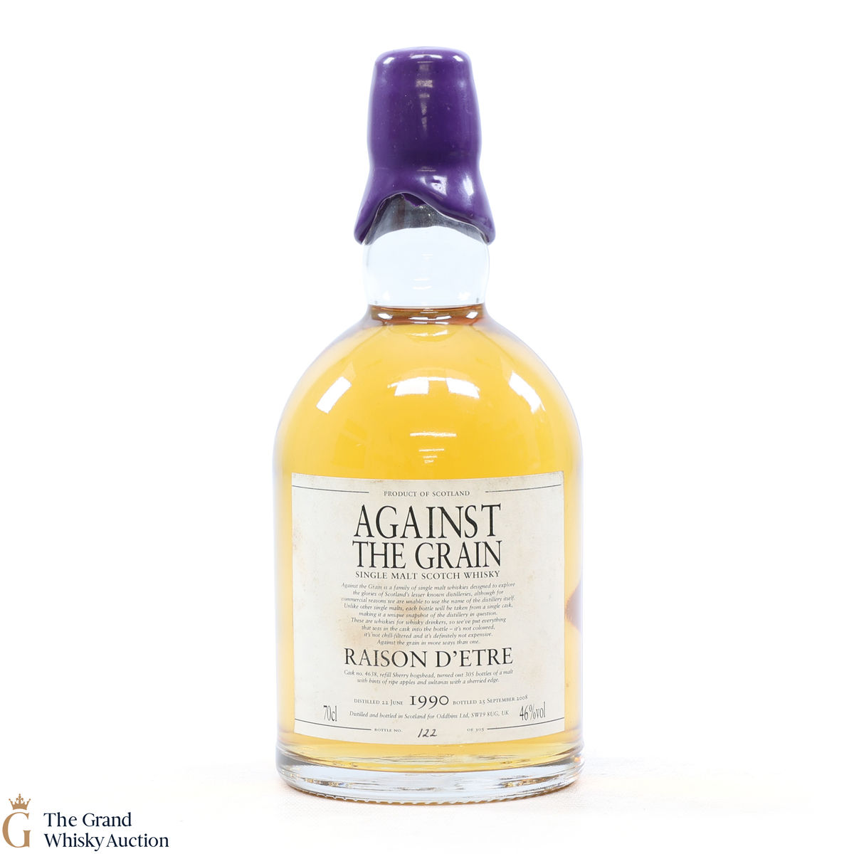 Oddbin's - Against The Grain 1990 - Raison D'Etre