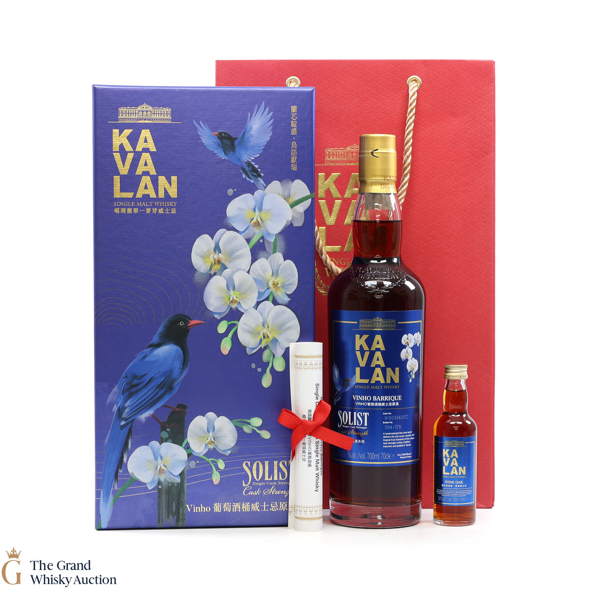 Kavalan - Solist Cask Strength - Vinho Barrique 54.8% (70cl +5cl)