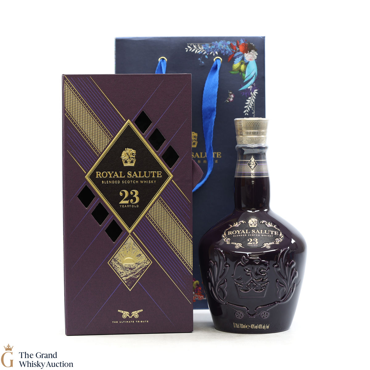 Royal Salute - 23 Year Old Blend (Taiwan Special) + bag