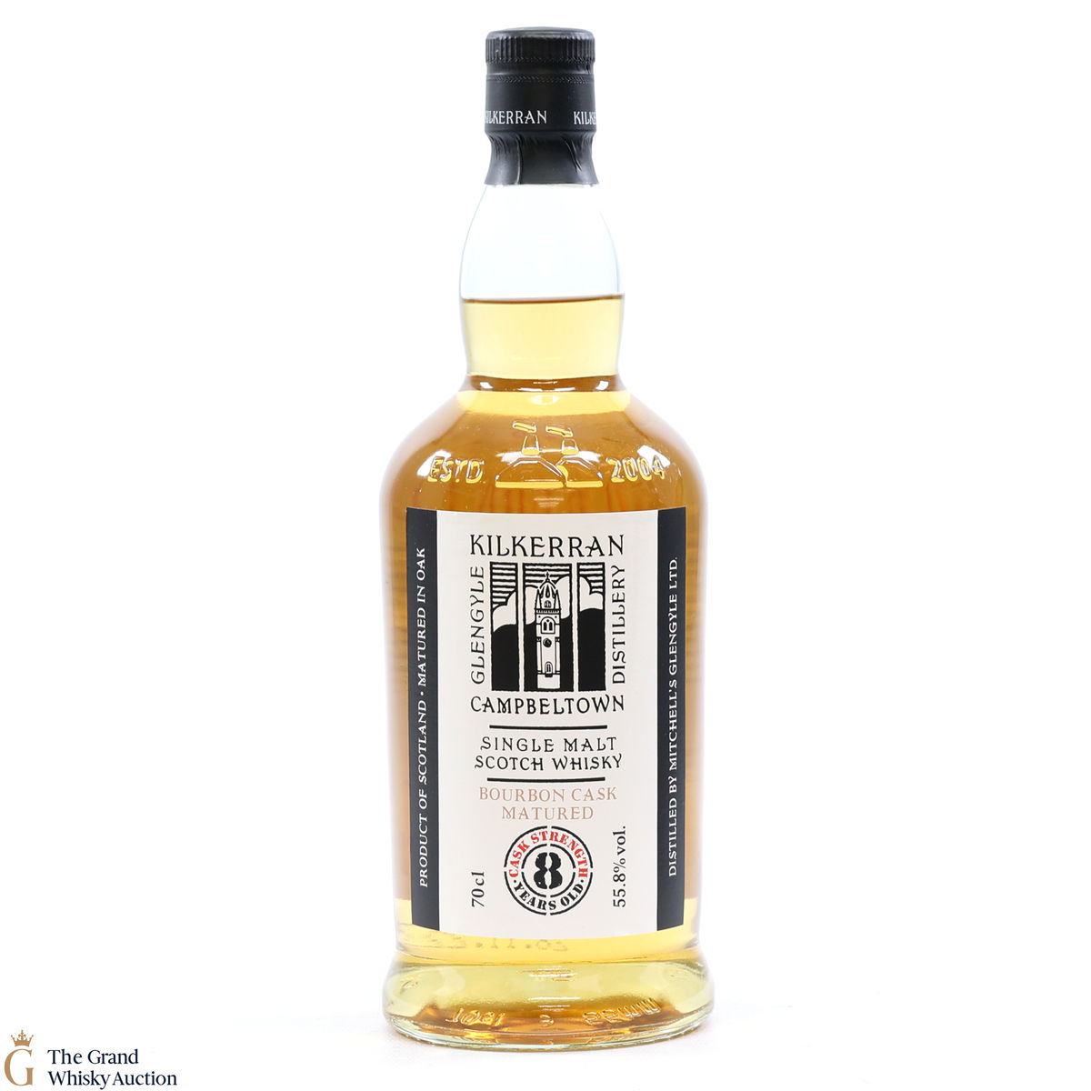 Kilkerran - 8 Year Old - Bourbon Oak 2022 - Cask Strength 55.8%