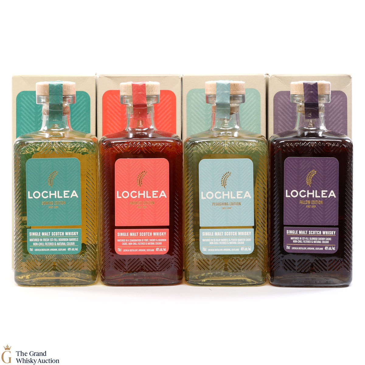 Lochlea - First Crop - Sowing, Harvest, Fallow & Ploughing (4 x 70cl)