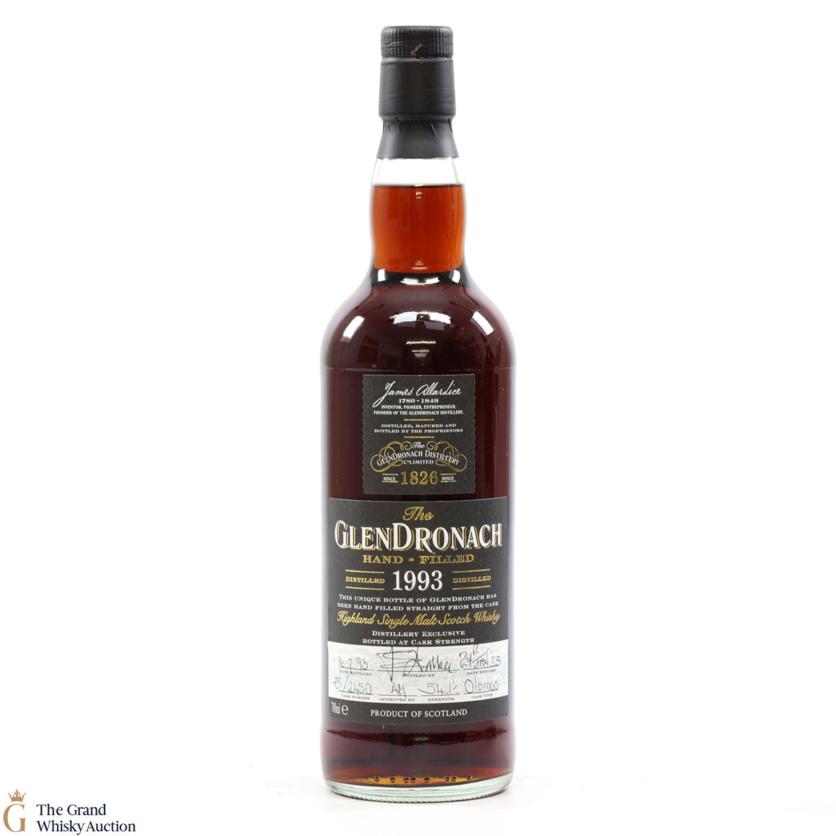 Glendronach - 29 Year Old 1993 Hand Filled Cask Strength Oloroso #2450
