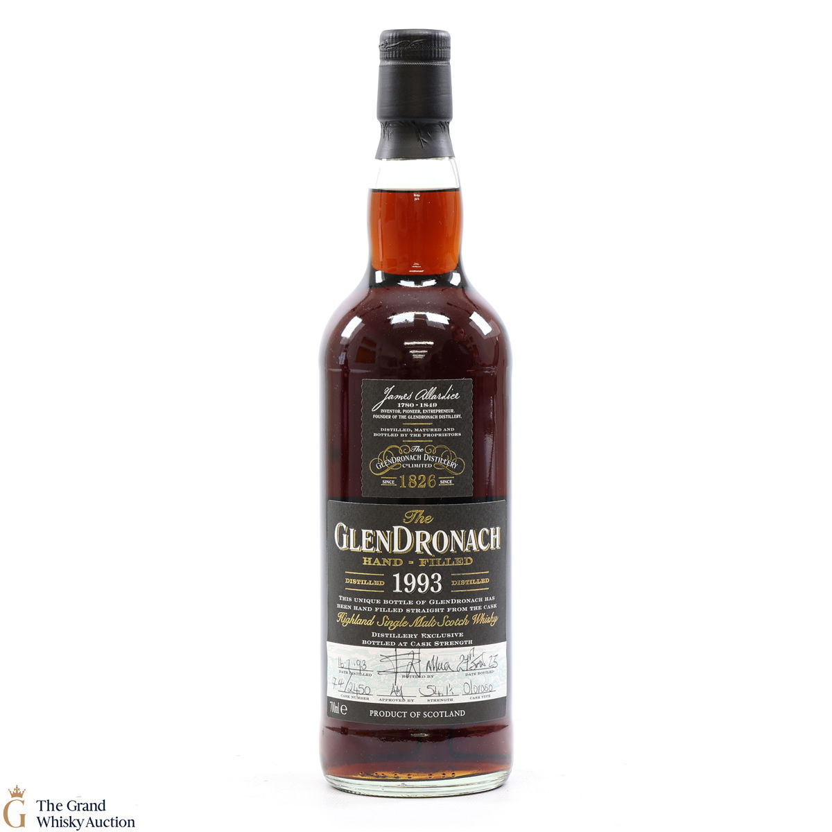 Glendronach - 29 Year Old 1993 Hand Filled Cask Strength Oloroso #2450