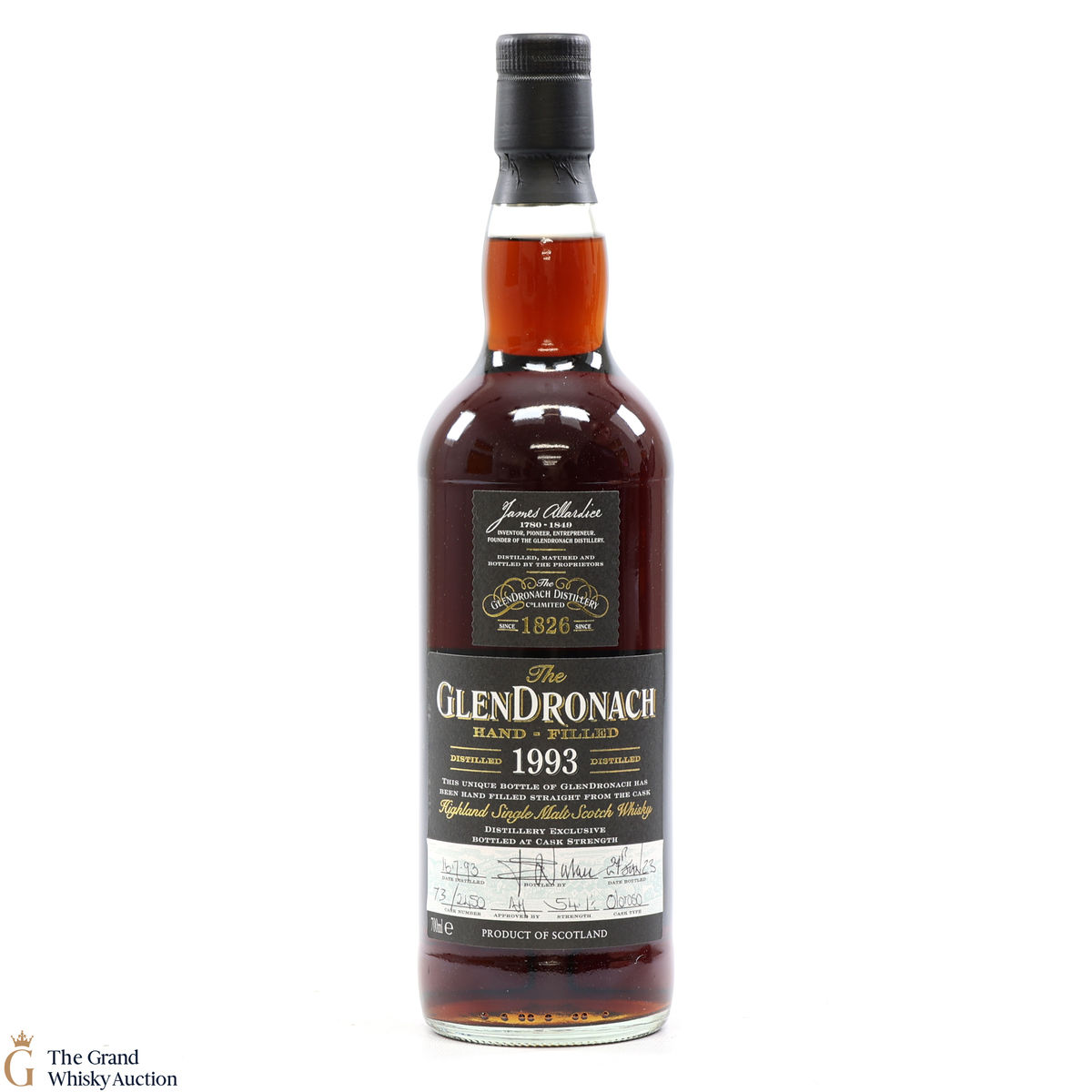 Glendronach - 29 Year Old 1993 Hand Filled Cask Strength Oloroso #2450