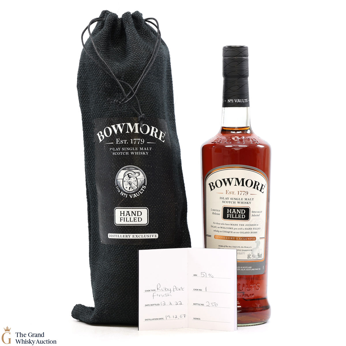 Bowmore - 14 Year Old 2007 - Ruby Port Finish #1 - Hand Fill 2022